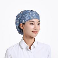 Adjustable Catering Chef Hat Breathable Oil and Soot Resistant Work Hat Dustproof Waiter Work Caps Restaurant Canteen Bakery