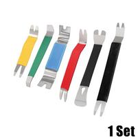 6pcs Car Dashboard Trim Removal Tool Set Radio Panel Disassembly Puller Kit Interior Audio Repair Hand Pry Tool Accessories