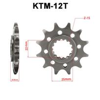 NIBBI Motorcycle 520 Chain Sprocket 13T Teeth Front Sprocket For KTM Honda CRF250 Yamaha Pit Dirt Bikes Off-road Motorbike Parts