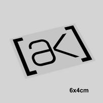 AK Snowboard Sticker Outdoor Sports Skiing Decals Car Window Triangle Window Rear Windshield Waterproof Reflective Pegatinas
