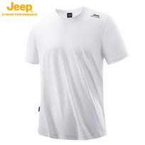 JEEP Men's Ice Silk Quick-Dry Short Sleeve T-Shirt L