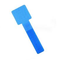 60pcs Cable Management Straps Durable Reusable Hook and Loop Fasteners Wire Organizer for Desktop Computer Cord Storage and Cable Ties One Size mėlyna