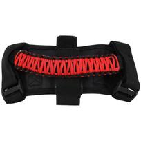 Portable Roll Bar Grab Handles With Dome Light For Jeep Wrangler CJ YJ TJ JK JL Gladiator JT 1945-2025 Interior Lights Bar raudona