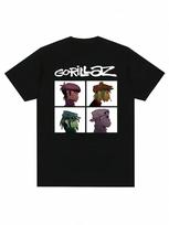 Music Band Gorillazs Punk Rock Print T Shirt 90s Casual Fashion Short Sleeve Plus Size T Shirt Unisex_1yn S įvairiaspalvis