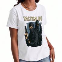 Swords Axe Mace Ladies Pure Cotton T Shirt, Premium Cotton Graphic, Durable, Casual Fashion, Featuring A Fantasy Weapons Sword, Axe, And Mace Design W S įvairiaspalvis