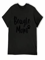 Beagle Mom T-Shirt Plus Size Tops Blacks Sweat unisex Clothings S įvairiaspalvis