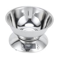 Stainless steel bowl Kitchen Electronic Scale Detachable design 5kg/1g high precision Food Gram Scale Without battery delivery sidabras