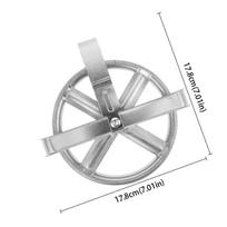 Tvirtas skalbinių lyno skriemulys Atsparus oro sąlygoms Metaliniai drabužių džiovinimo lynai Paltai Antklodės 17.8cm/7.01in