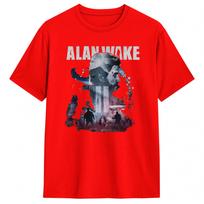 Couple T Shirt Alan Wake TShirts Trendy Cool  Summer Tees Vintage Cotton Clothes Gift S