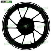 For Honda CB400F CB 400F motorcycle accessories 17 inch front and rear wheel decals fairing hub reflective rim stickers