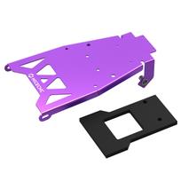 NICECNC For Surron Light Bee X Battery Front Plate Fender Guard For Sur-ron Light Bee S L1E For Segway X160 X260 Electric Bike violetinė
