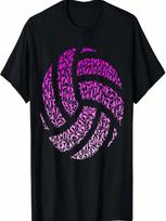 Volleyball Ball Volleyball Player Shirt _ Womens Volleyball T-Shirt S įvairiaspalvis