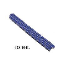428 90L-110L 110 Link Motorcycle Color Chain Master Driving Red Blue Green For High Race Pit Dirt Bike Monkey ATV Scooter Chains
