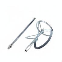 Putty Mixer WearresistantResistant Cement Paddle Heavy Duty 2Section Mixing Rod for
