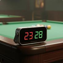 Portable Snooker Score Keeper LED Display Electronic Billiards Scoreboard Recharging Digital Pool