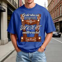 Men's Summer Round Neck Short Sleeve Shirt Oktoberfest Beer Festival Print Casual Comfortable Fit Lightweight Breathable Fabric Tee M