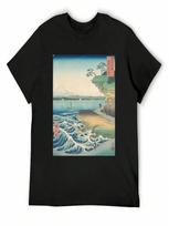 Japanese Pattern Wave Mt  T-Shirt Anime Tshirt Designer Shirts Sports Fans Boys Whites T Shirts For unisex S įvairiaspalvis