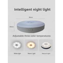 LED išmanusis žmogaus kūno jutiklis naktinė lempa avarinis automatinis apšvietimas USB įkrovimas belaidis magnetinis siurbimas naudoti naktinę šviesą