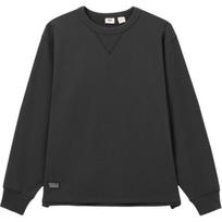 Levis Loose Fit Comfortable Crew Neck Long Sleeve Sweatshirt Men sweatshirt Black 0018Y-0000 L