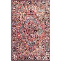 VIKAMA Bohemian Persian Carpet Large Area Living Room Crystal Velvet Mats Bedroom Sofa Cloakroom Hotel Homestay Non-slip Rug 40x60cm