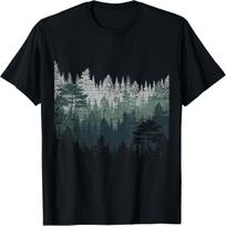 Night Nature Wildlife Trees Outdoor Forest T-Shirt S juoda