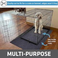 Breathable Washable Non-Slip Felt Dog Urinal Pad - Absorbent Training Mat 60x80cm juoda