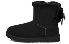 UGG Classic Double Bow Mini 'Black' Women's 1127130-BLK 37