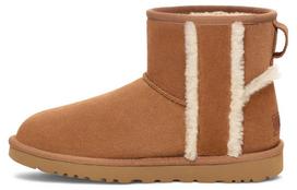 UGG Classic Mini Shearling Logo 'Chestnut' Women's 1153473-CHE 36