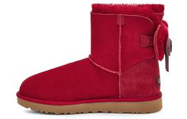 UGG Classic Dudble Bow Mini Snow Boots Red Women's 1103652-KSS 36