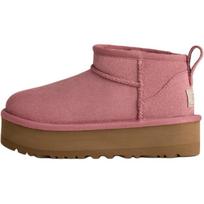 UGG CLASSIC ULTRA MINI Suede Kids' Snow Boots Pink Kids' 1157791K-PDW 36