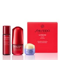 SHISEIDO Ultimune Trial Kit Serum 15mL Lotion 30mL Cream 15g EC Exclusive Skincare Kit Size Moisturizing Shiseido + + Trial/Travel Firming,