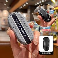 ABS Racing Style Car Remote Key Case Cover Protector Shell For Tesla Model 3 Model S Model M Model X Keyless Keyring Accessories