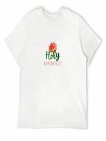 Aperol Tshirt, Perfect Summer Shirt For Wounisex, Aperol Summer T-Shirt Gift, Surprise Gift For Girlfriend, Holy Aperoli, A T-Shirt S įvairiaspalvis