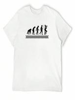Evolution Of Ska T-Shirt T-Shirts Man Kawaii Clothes unisex Clothings S įvairiaspalvis