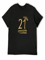 21st Quarantined Birthday Queen T-Shirt Anime Figures Street Wear Graphics Korean Fashion Cotton T Shirt unisex S įvairiaspalvis