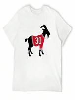 Brodeur GOAT T-Shirt Quick Drying Baggy Shirts Oversized T Shirt unisex S įvairiaspalvis