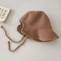 [ZYAS]Linen Straw Regency Bonnets Hats For Women Sun Hats Bow Beach Cap Big Wide Brim Cloche Hat Up Outdoor Summer chaki