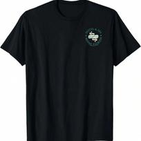 Left Chest Logo Graphic T-Shirt T-Shirt,100% Cotton S įvairiaspalvis
