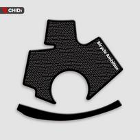 For MERIDA REACTO 6000 4000 Rubber protective sticker at Bottom Bracket Bicycle accessories Bicycle modification protection