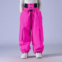 Unisex Ski & Snowboard Pants: Windproof, Waterproof, Warm, Loose Fit for Winter Outdoor Activities. XL