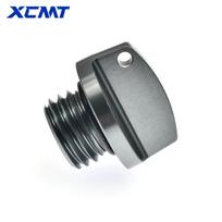 Motociklo karterio dangtelis CNC variklio alyvos užpildymo varžto dangtelis M20*2.5 Yamaha Honda Suzuki Kawasaki Ducati Universalios dalys gray