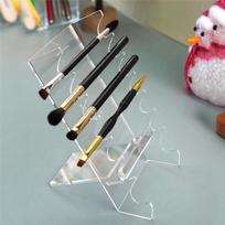 Acrylic Makeup Brush Holder Pen Display Stand Holder Makeup Brush Drying Rack Brush Organizer skaidri