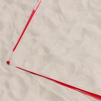6 Pieces Beach Volleyball Lines Badminton Red Equipment Accessories Borderline Field for