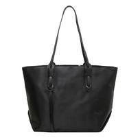 Oxford Textile Solid Color  Selling Women's Tote Bag Zipper Versatile Fashion Shoulder Bag Soft Simple Popular Handbag juoda