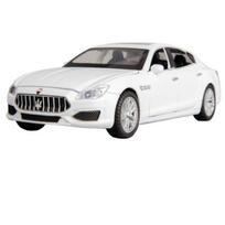 1/32 Maserati Quattroporte lydinio automobilio modelis Metaliniai liejiniai Žaislinė transporto priemonė Automobilio modelis Simuliacija Garsas Šviesa Kolekcija Vaikų dovana balta