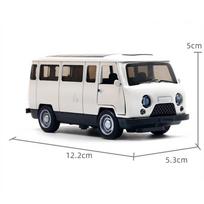 1/36 UAZ Travelers Lydinio Autobuso Automobilio Modelis Metalinis Liejamas Žaislas Transporto Priemonės Miesto Ekskursijoms Automobilio Modelis Traukiamas Atgal Vaikų Dovana balta