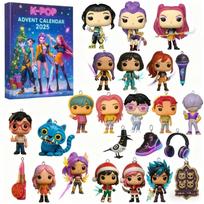 Kpop Demono Medžiotojai Advento Kalendorius K Pop Demono Medžiotojai Advento Kalendorius Akrilinės Figūrėlės 2D Figūrėlės Plokščios Figūrėlės Figūrėlės