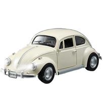 1/18 Volkswagen Beetle 1955 Lydinio Metalinis Diecast Modelinis Automobilis Žaislinis Automobilis Aukštas Simuliacinis Klasikinė Kolekcija Pomėgiai Šventinės Dovanos Vaikui balta