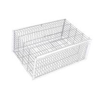 Pigeon Trap Cage 40x30x26cm Bird Supplies Large Easy Assembly Portable Bird Cage for Warehouses Garages Chicken Gardens Farms