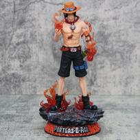 25cm Naujas One Piece Ace GK Fantazija Trečiasis Jubiliejus Super Didelės Kolekcinės Figūrėlės Madinga Statula Anime Dekoracija Kalėdinė Dovana